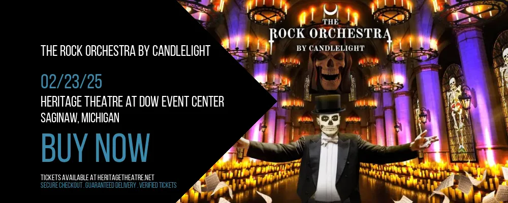 The Rock Orchestra By Candlelight at Heritage Theatre At Dow Event Center